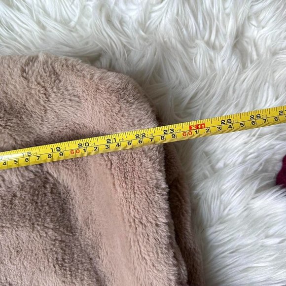 Forever 21 Tan Faux Fur Super Soft Fuzzy Jacket - Picture 8 of 8